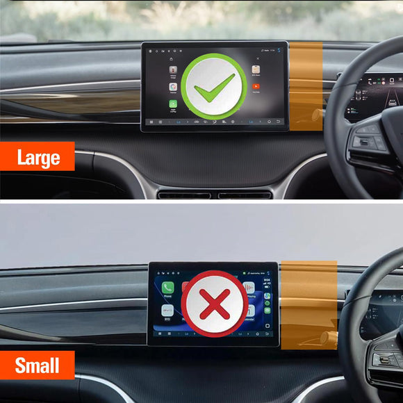 X-CAR Tempered Glass Screen Protector for BYD Sealion 5 for large screen setup