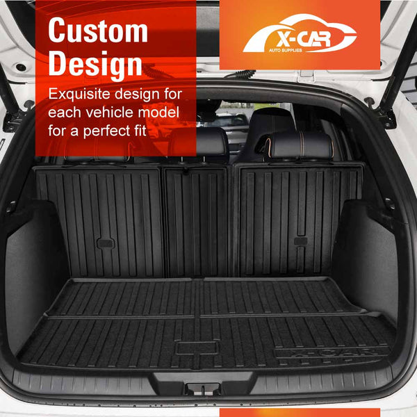 Boot Liner/Back Seat Protector for BYD SEALION 6 2024-2025 All-Weather Cargo Trunk Mat