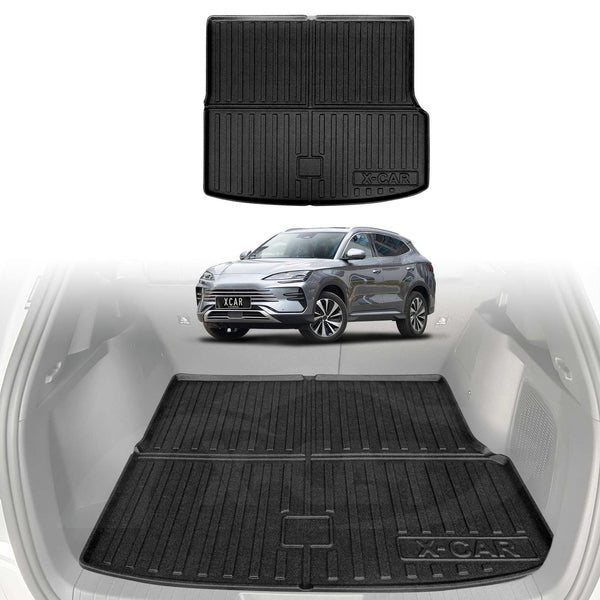 Boot Liner/Back Seat Protector for BYD SEALION 6 2024-2025 All-Weather Cargo Trunk Mat