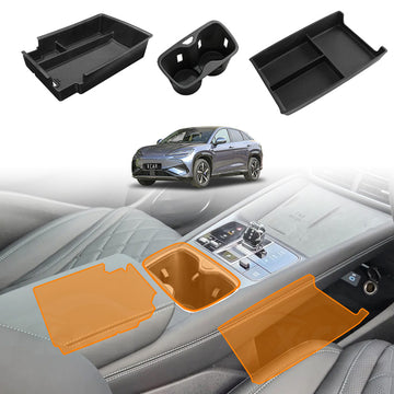 Centre Console Organiser Tray for BYD SEALION 7 2025-Onwards Armrest Storage Box Interior Accessories