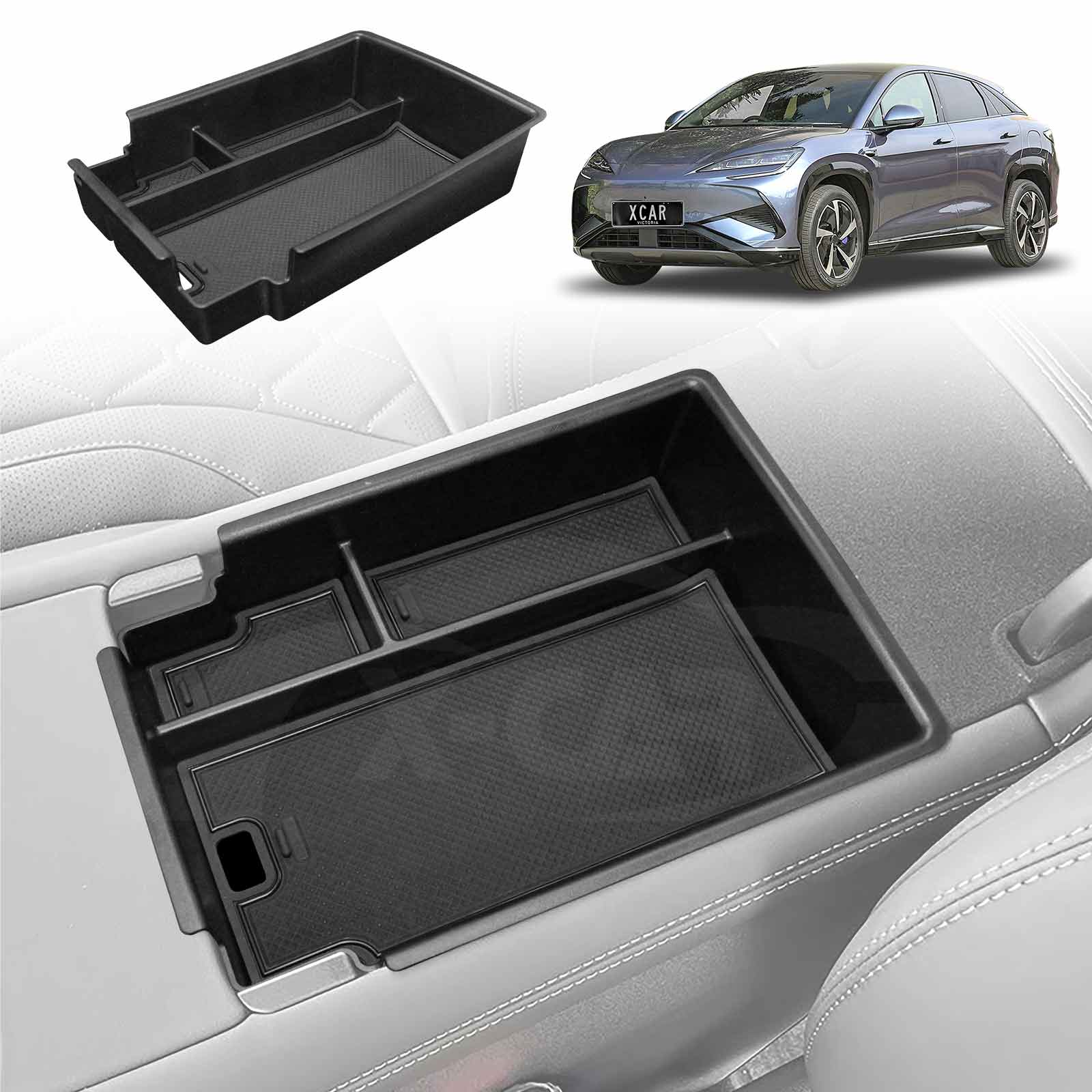 Centre Console Organizer Tray for BYD SEALION 7 2025-Onwards Armrest Storage Box Interior Accessories