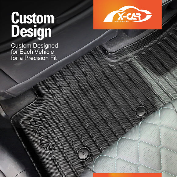 3D Floor Mats for BYD SEALION 7 2025-Onwards All-Weather Car Liners