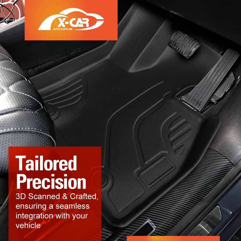 3D Floor Mats for BYD SEALION 7 2025-Onwards All-Weather Car Liners - 0