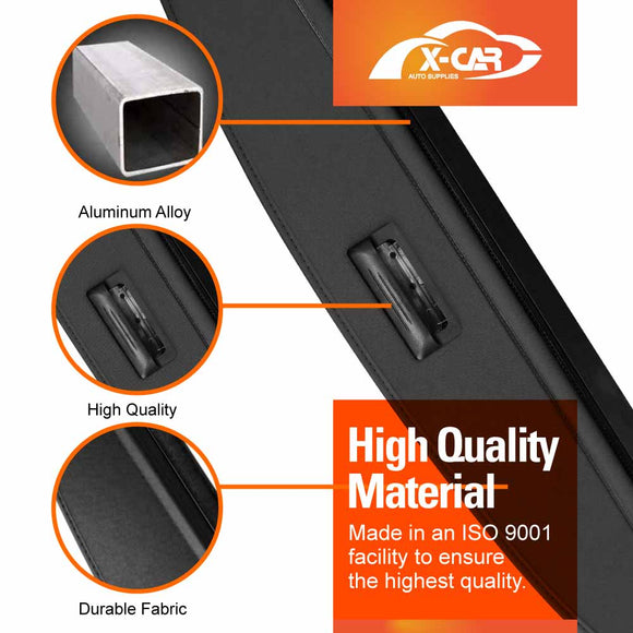 X-CAR high quality rear trunk cover for BYD Sealion 7, black cargo shade with aluminum alloy frame and durable fabric