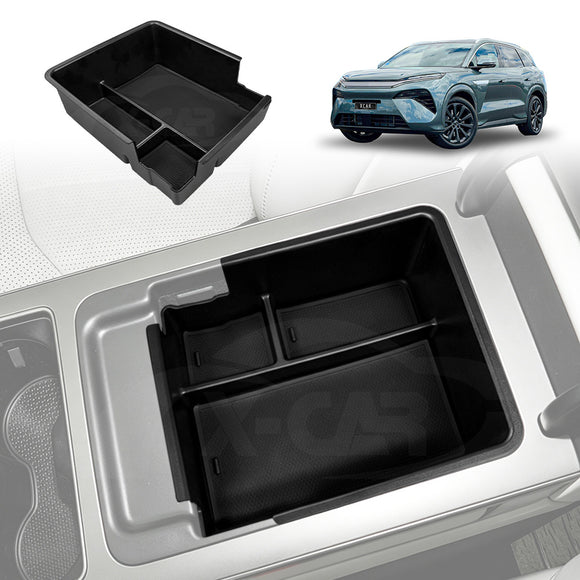 Centre Console Organizer for BYD SEALION 8 2026-Onwards Armrest Storage Box Cup Holder Car Interior Accessories
