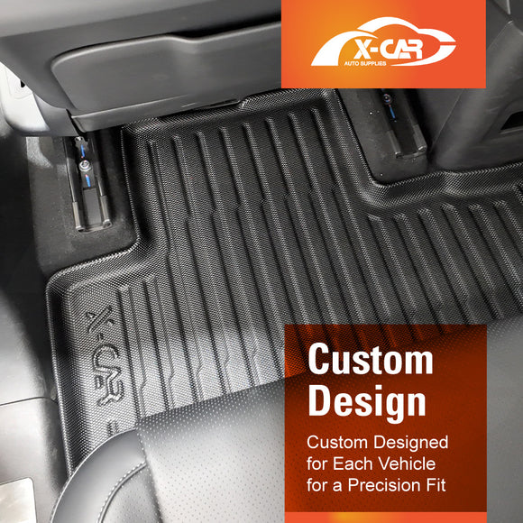 3D Floor Mats for BYD SEALION 8 SEALION8 2026-Onwards All-Weather Car Liners