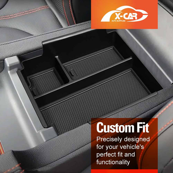 Center Console Organizer for BYD Shark 6 2024-Onwards Armrest Storage Tray Charging Mat Cup Holder Interior Accessories