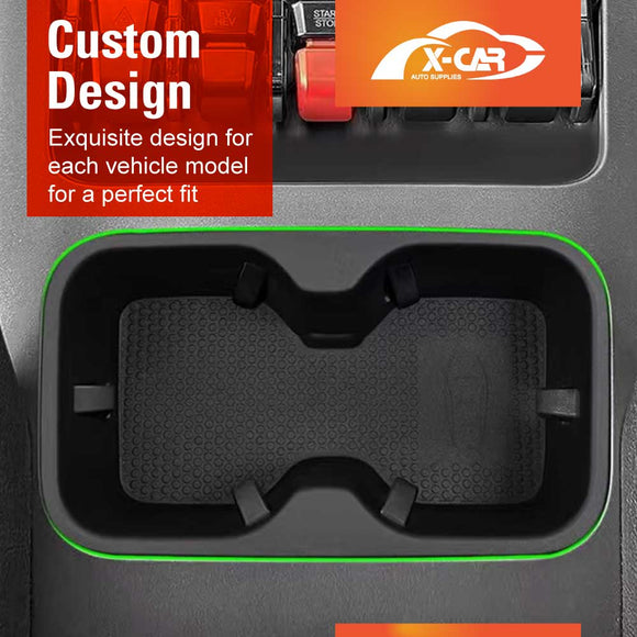 Center Console Organizer for BYD Shark 6 2024-Onwards Armrest Storage Tray Charging Mat Cup Holder Interior Accessories