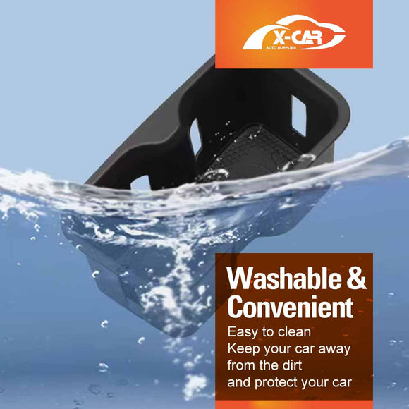 Center Console Organizer for BYD Shark 6 2024-Onwards Armrest Storage Tray Charging Mat Cup Holder Interior Accessories