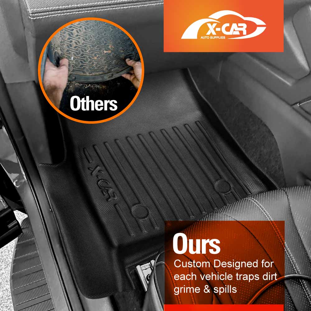 3D Car Mats for BYD Shark 6 2024-2025 All-Weather Floor Liners
