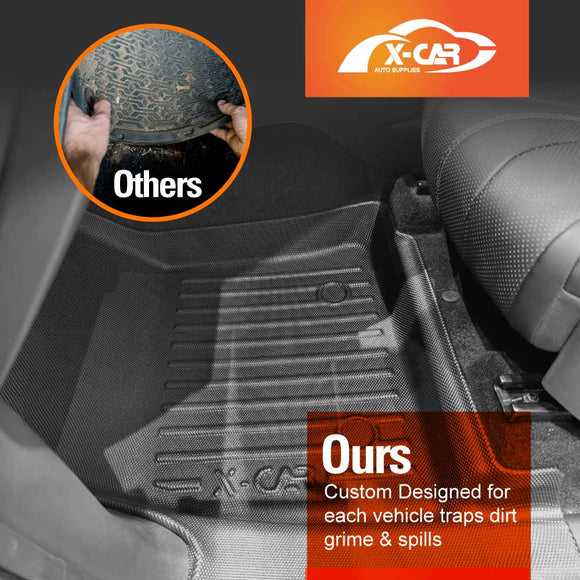 3D Car Mats for BYD Shark 6 2024-2025 All-Weather Floor Liners