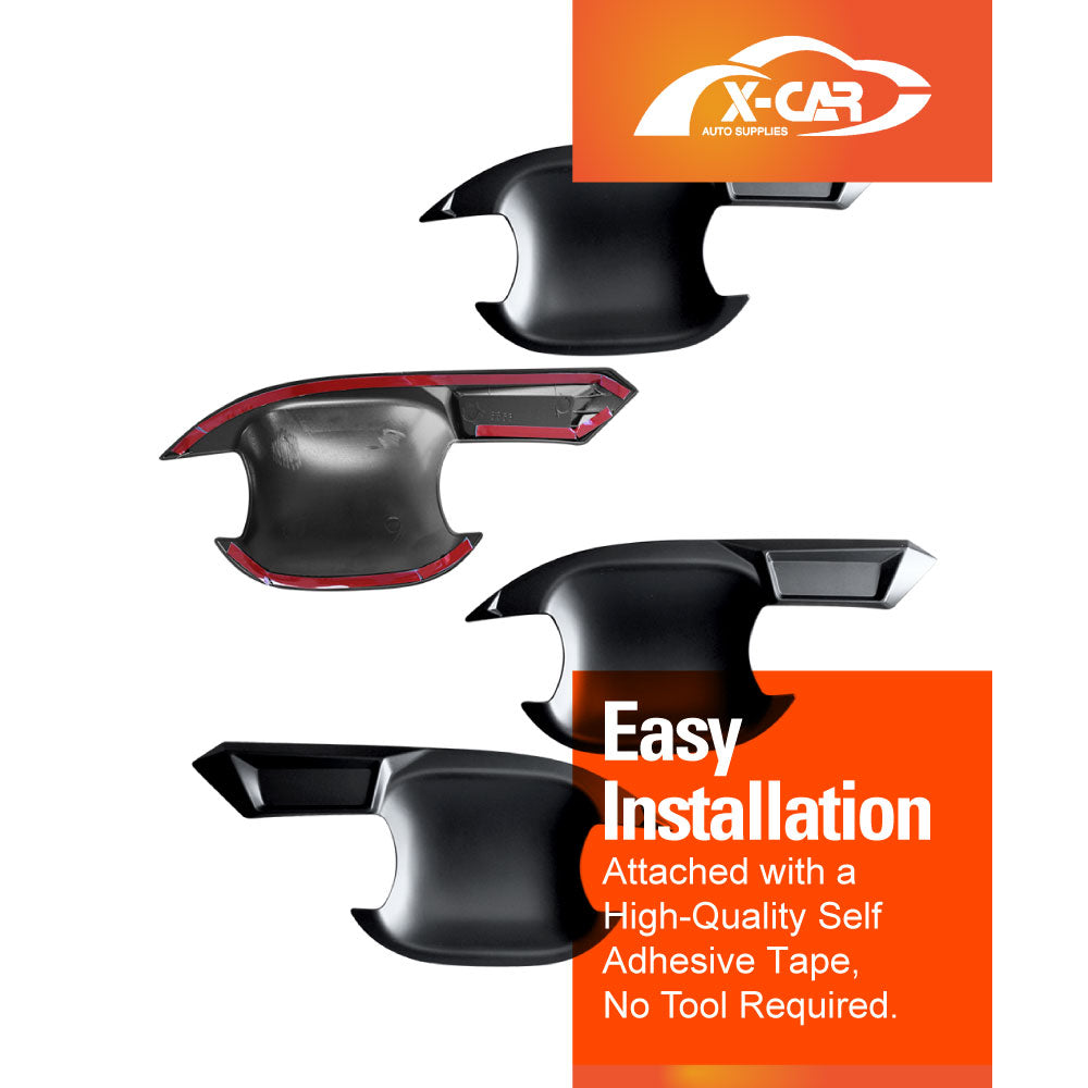 Door Handles Bowl Inserts Cover for Volkswagen Amarok NF Series 2023-Onwards Dual Cab