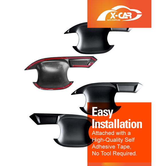 Door Handles Bowl Inserts Cover for Volkswagen Amarok NF Series 2023-Onwards Dual Cab