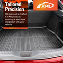 Boot Liner/ Back Seat Protector for Toyota C-HR CHR 2016-2023 All-Weather Car Mat-3