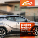 WeatherShields for Toyota CHR C-HR 2016-2023 Car Weather Shields Wind Deflectors Sun Visors-4