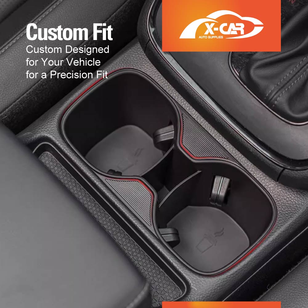 Centre Console Rubber Cup Holder Insert for Honda CR-V CRV 2023-2025 Accessories - 0