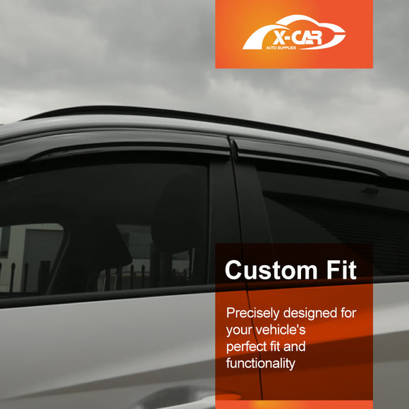 WeatherShields for Hyundai Tucson 2021-Onwards Car Weather Shields Wind Deflectors Sun Visors
