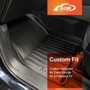 Floor Mats for Mazda CX-80 CX80 2024-Onwards All-Weather Liners-7
