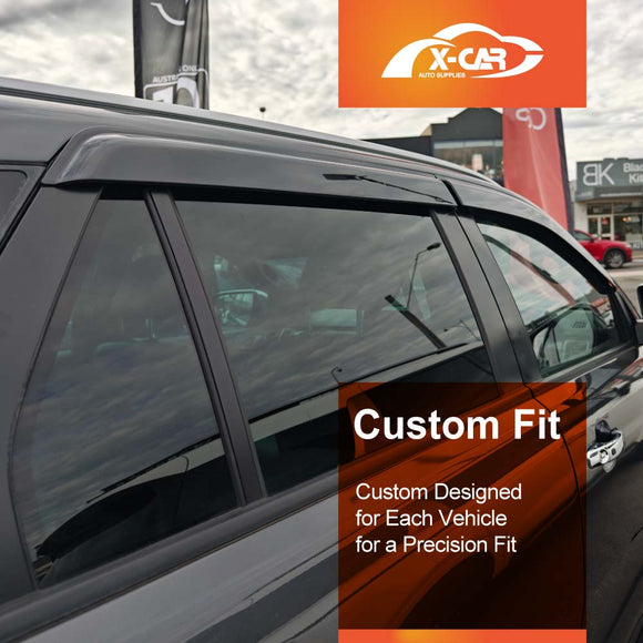 WeatherShields for Ford Everest 2015-2022 Car Weather Shields Wind Deflectors Sun Visors