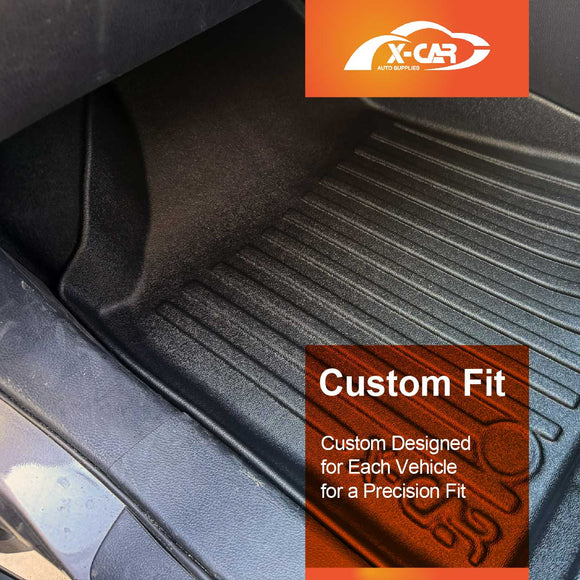 3D Floor Mats For Toyota Kluger 2014-2021 All-Weather Liners