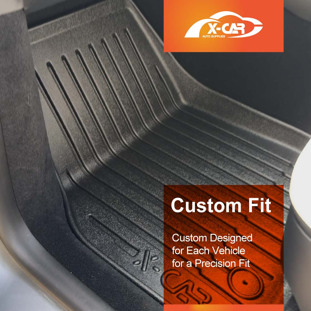 3D Car Mats for Tesla Model Y Juniper 2025-Onwards All-Weather Floor Liners