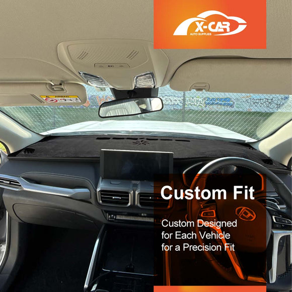 Dash Mat for LDV D90 2017-2024 Non-Slip Microfiber Pad Cover