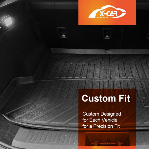 Boot Liner/ Back Seat Protector for Chery Tiggo 7 Pro 2023-Onwards All Weather Car Mats