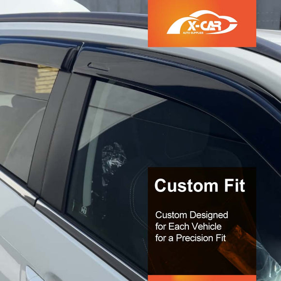 WeatherShields for Isuzu MU-X MUX 2022-Onwards Car Weather Shields Wind Deflectors Sun Visors