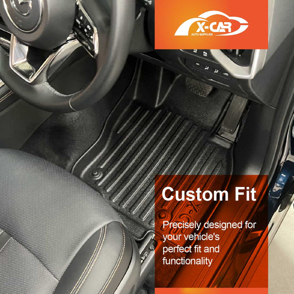 Floor Mats for Mazda CX-80 CX80 2024-Onwards All-Weather Liners