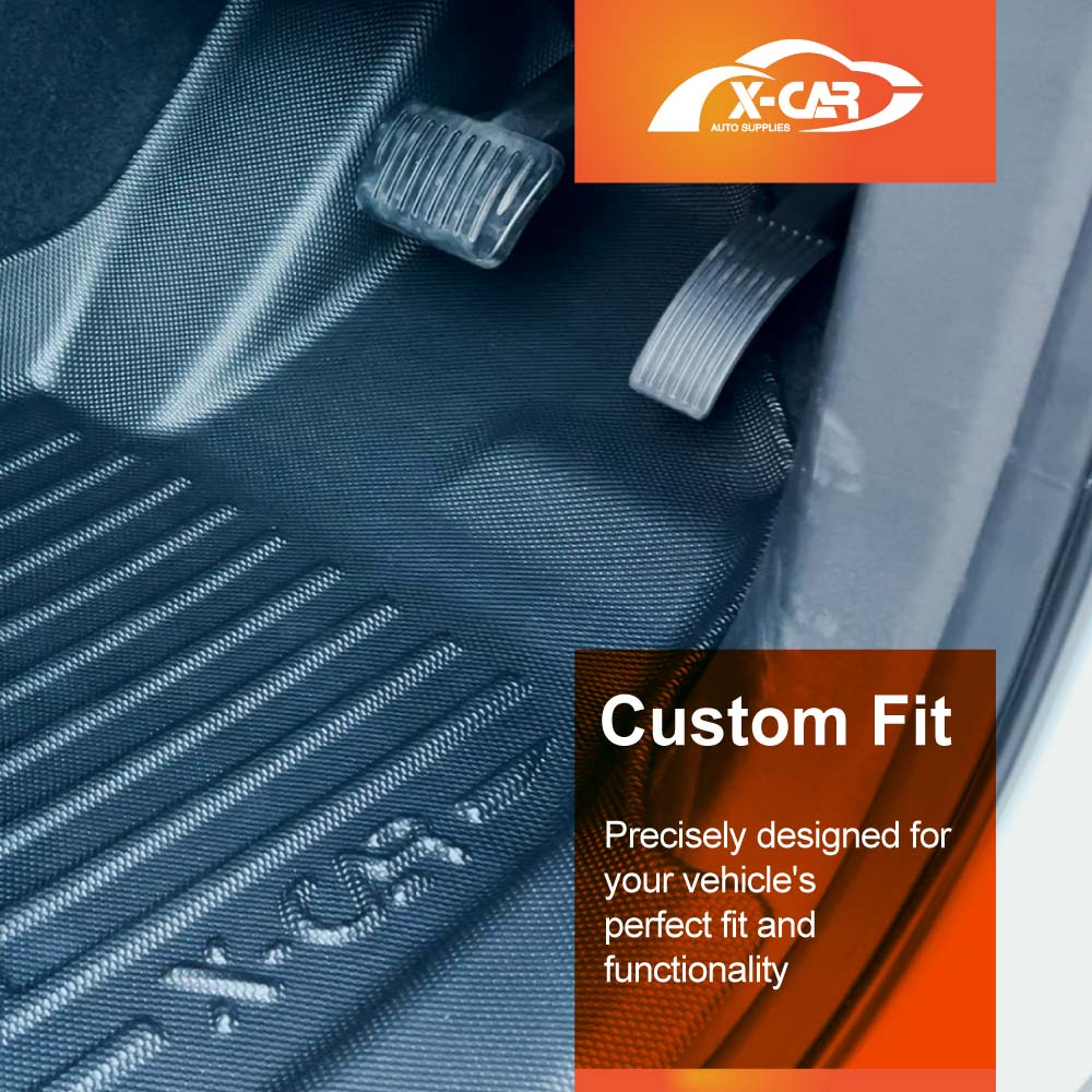 3D Car Mats for BYD Shark 6 2024-2025 All-Weather Floor Liners