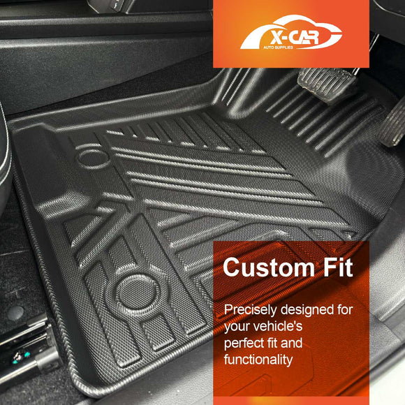 3D Floor Mats for GWM Haval Jolion 2021-2025 All-Weather Liners