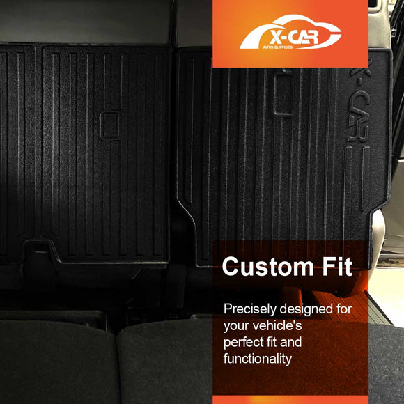 Boot Liner / Back Seat Protector for Mazda CX-80 CX80 2024-Onwards All-Weather Car Mats