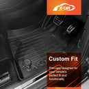 3D Floor Mats for Volkswagen VW Tiguan 2016-2024 All-Weather Liners-7