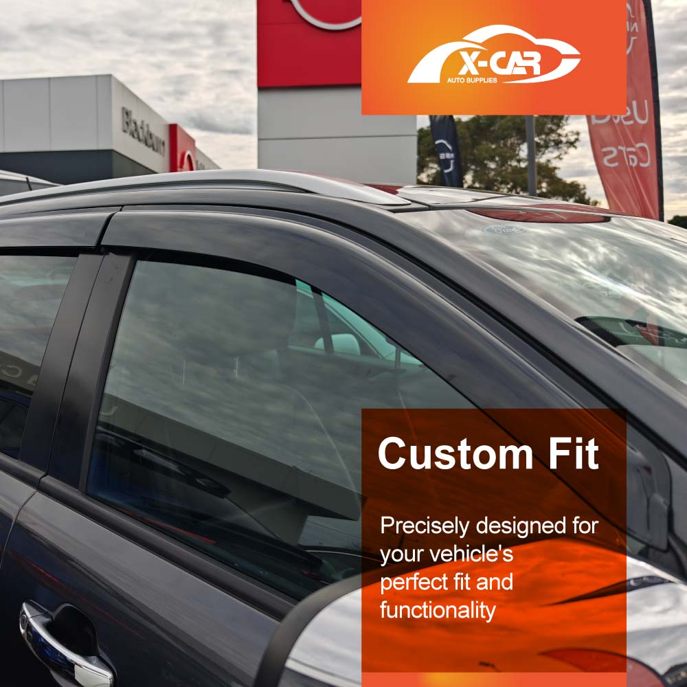 WeatherShields for Ford Everest 2015-2022 Car Weather Shields Wind Deflectors Sun Visors