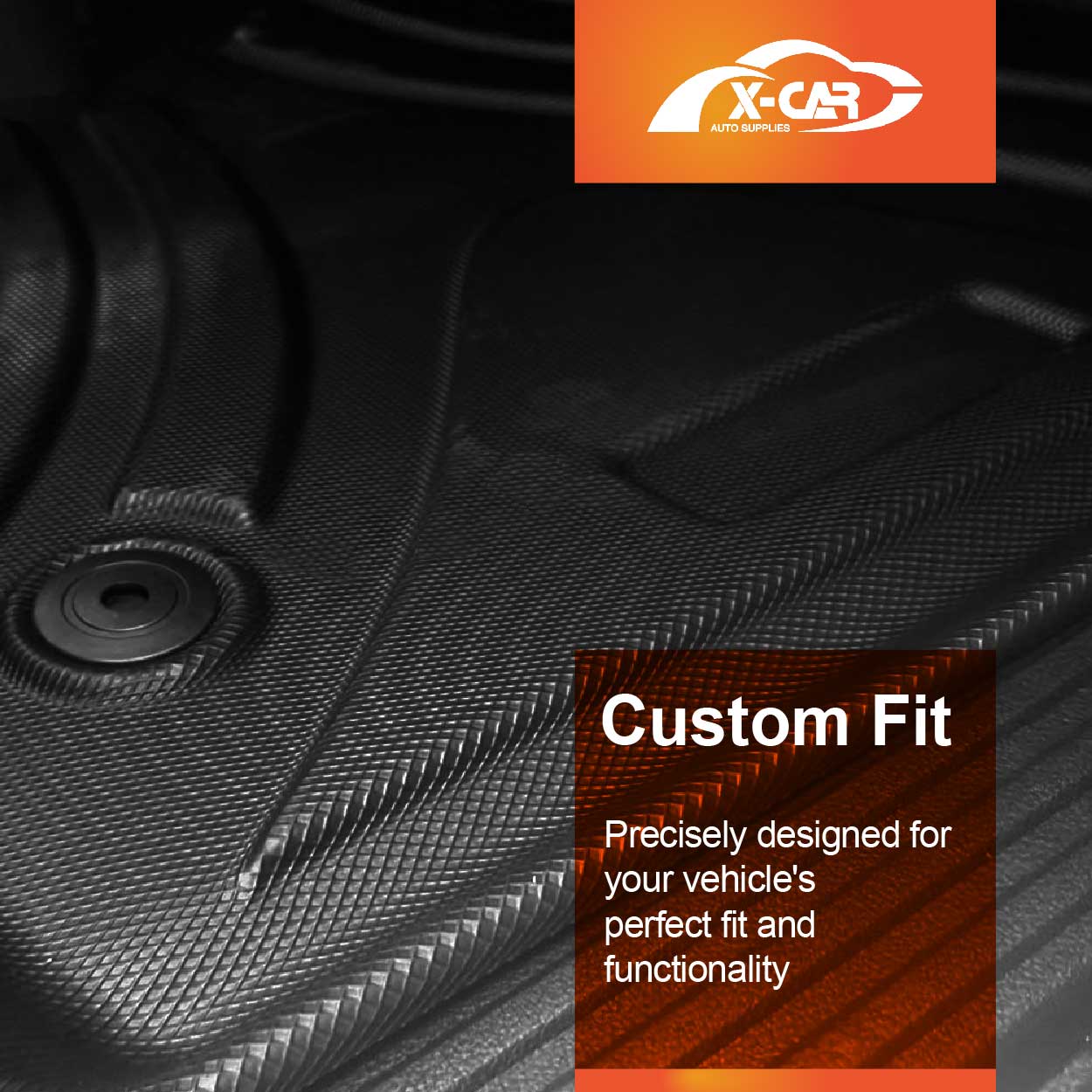 3D Floor Mats for Ford Next-Gen Ranger Dual Cab 2022-Onwards  All-Weather Liners - 0