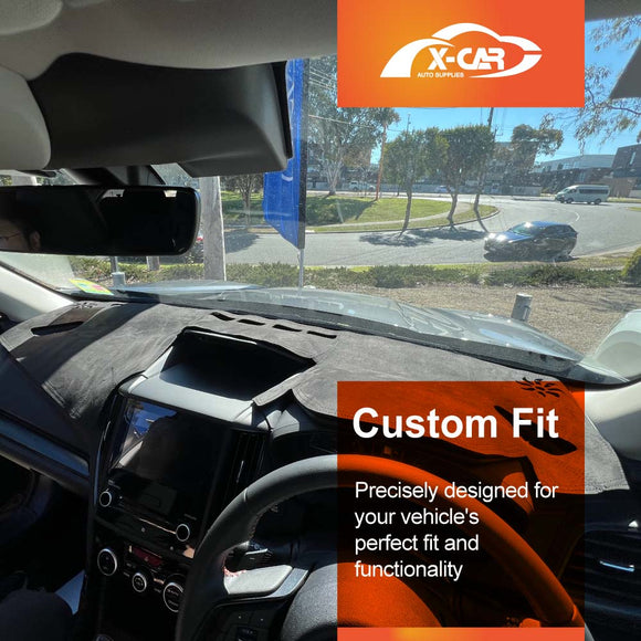 Dash Mat for Subaru Forester 2018-2025 Non-Slip Microfiber Pad Cover