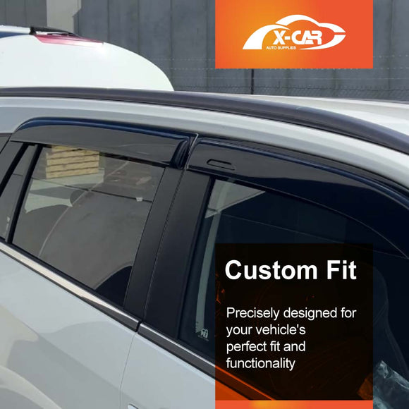 WeatherShields for Isuzu MU-X MUX 2022-Onwards Car Weather Shields Wind Deflectors Sun Visors