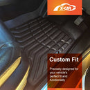 3D Floor Mats for Ford Everest 2015-2022 All-Weather Car Liners-5