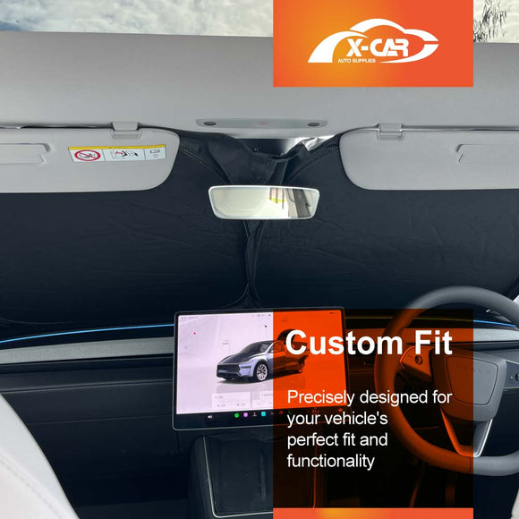 Tesla Model Y Juniper WindScreen Sun Shade 2025-Onwards WindShield Blind