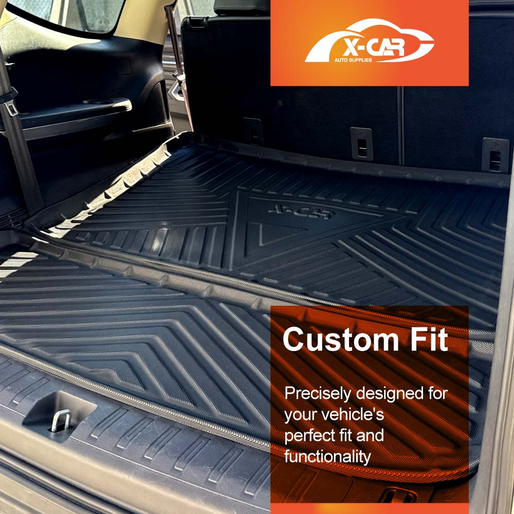 Boot Liner/ Back Seat Protector for LDV D90 2025-Onwards Cargo Trunk Mat Luggage Tray