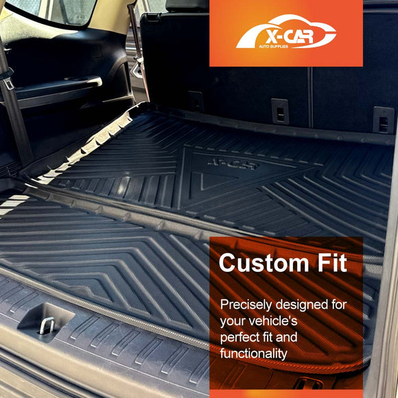 Boot Liner/ Back Seat Protector for LDV D90 2025-Onwards Cargo Trunk Mat Luggage Tray