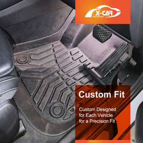 3D Floor Mats for BMW iX3 2023-2025 All-Weather Floor Liners - 0