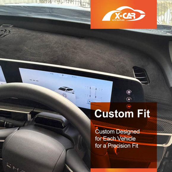 Dash Mat for Chery Tiggo 7 Pro Without HUD 2023-Onwards Non-Slip Microfiber Pad Cover Interior Accessories