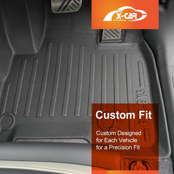 3D Floor Mats for Kia EV5 2024-Onwards All-Weather Liners