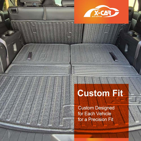 Boot Liner / Back Seat Protector for Mazda CX-80 CX80 2024-Onwards All-Weather Car Mats