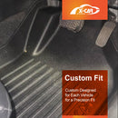 3D Floor Mats for Toyota Corolla Hatchback Auto 2018-Onwards All-Weather Car Liners-2