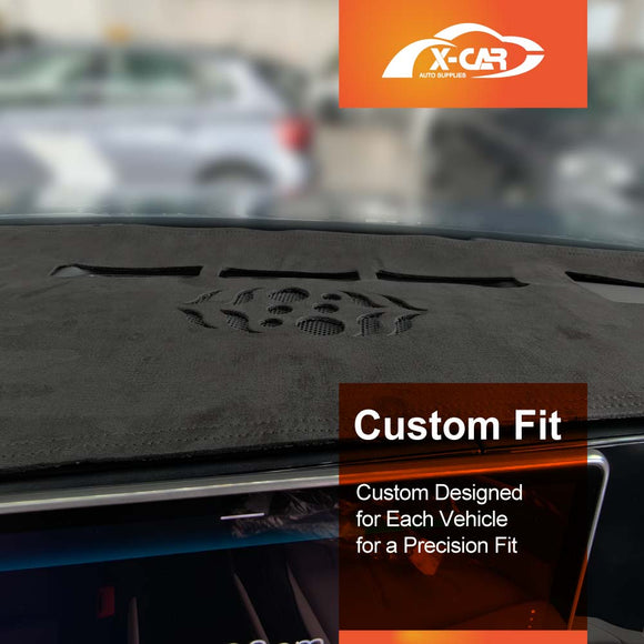 Dash Mat for Volkswagen VW Tiguan CT Series With HUD 2025-Onwards Non-Slip Microfiber Pad Cover