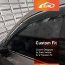 Weathershields for Mazda CX8 CX-8 2018-2024 Car Weather Shields Wind Deflectors Sun Visors-3