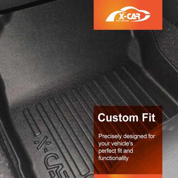3D Floor Mats for Toyota Corolla Hatchback Auto 2018-Onwards All-Weather Car Liners