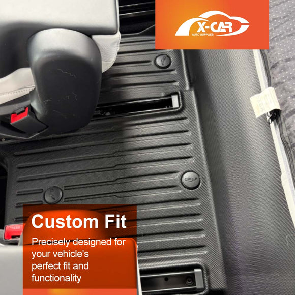 3D Floor Mats for Tesla Model Y L 6-Seat 2026-Onwards All-Weather Car Liners